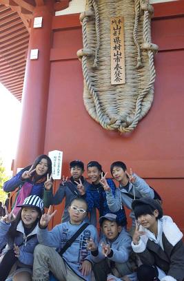 浅草寺記念写真１