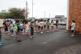 ３日目　朝の集い